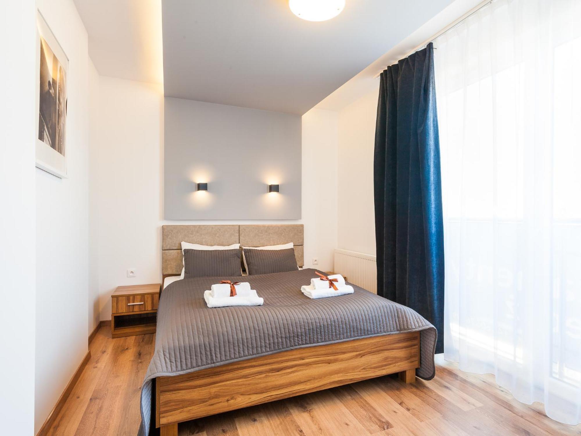 Marina Plaza Apartamenty Jastarnia Szoba fotó